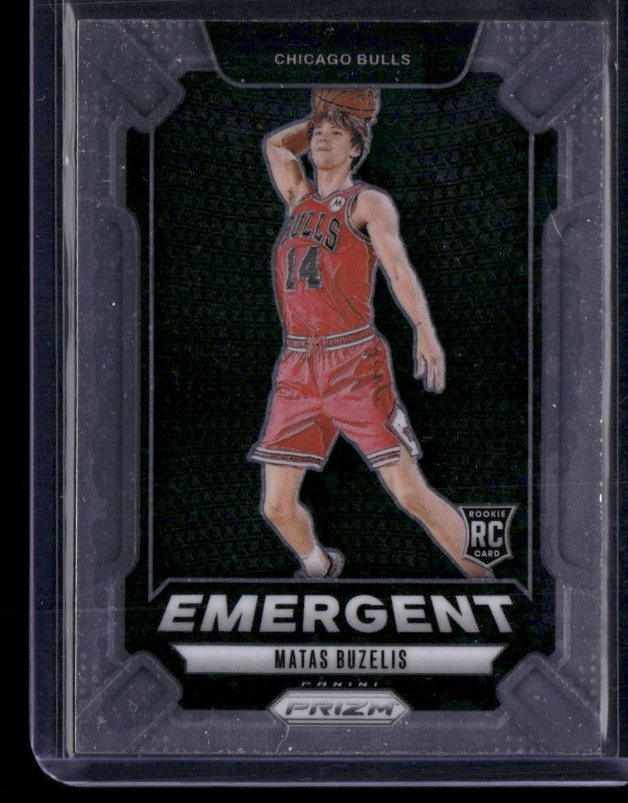 2024-25 Panini Prizm #7 Matas Buzelis Emergent