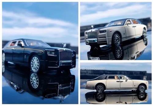 Scale 1:32 Rolls Royce Phantom Car Model Diecast Doors Opened Sound Light Gift - Picture 21 of 27