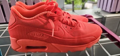 Nike Air Max 90 Ultra Moire Bright Crimson Gr.44 Korallen-rot - Bild 1 von 4