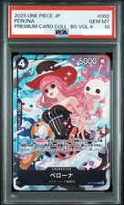 PSA 10 Perona OP10-092 Premium Card Vol.4 2025 ONE PIECE Card Japanese GEM MT