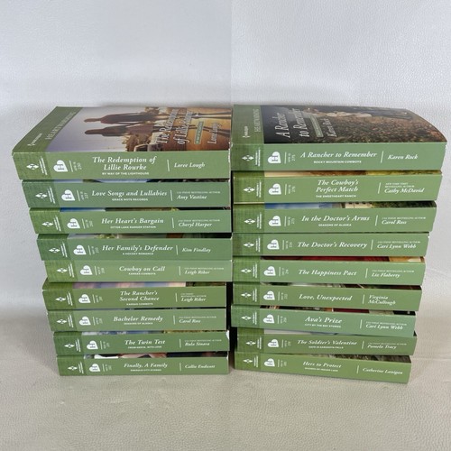 Harlequin Heartwarming Large Print lot of 18 paperback books - Imagen 10 de 12