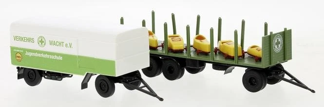 Brekina Anhänger-Set Verkehrswacht 90491 - Bild 1 von 1