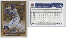 2023 Topps Gilded Collection Gold Etch /99 Mark Vientos #CGA-MV Rookie Auto RC