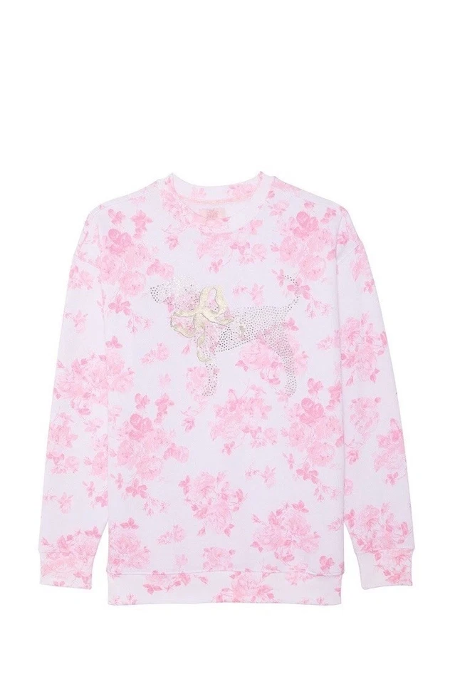 Victoria’s Secret ROSA x Love Shack Elegante Sudadera Grande Pequeña Foto 2 de 4