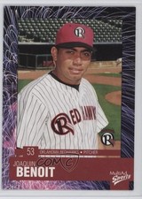2003 MultiAd Sports Oklahoma Redhawks Joaquin Benoit #3 0ba6