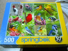 2020 Springbok Birds Of A Feather 500 piece jigsaw Puzzle / Complete