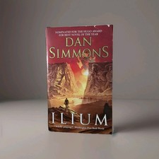 Ilium by Fan Simmons - Sci-Fi Meets Homer on Mars - Exc Cond