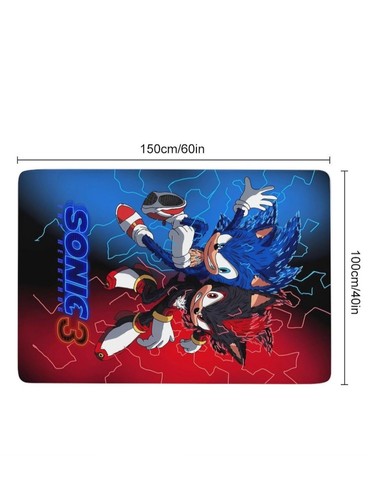 Sonic 3 The Hedgehog Teppich rutschfest waschbar Teppich Gamer & Kinderzimmer 40" x 60" - Bild 4 von 7