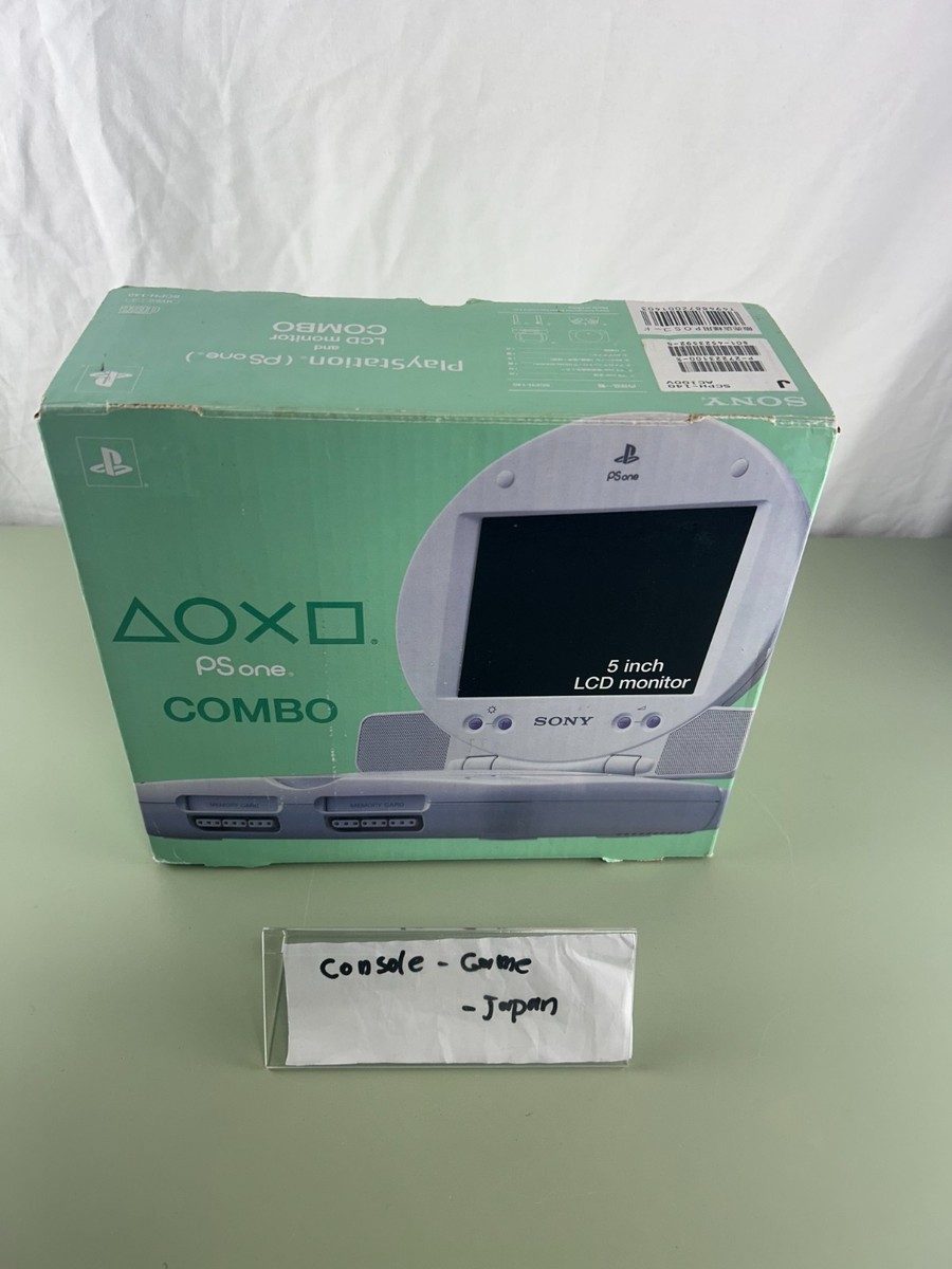 PS one ＆液晶モニター COMBO プレステコンボ　playstation Sony Playstation PS1 PS One & LCD Screen Combo SCPH-130 Monitor