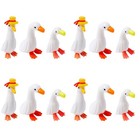  4 Count Glas Dekoration Glasfiguren Tiere Desktop-Dekoration Tierdekor