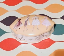 Rosanna Fashion Retro Jewelry Trinket Box Gift Porcelain Model Designer Dress