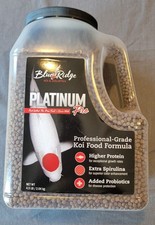 Blue Ridge Platinum Pro Koi  Goldfish Pond Fish Food 4.5 lb