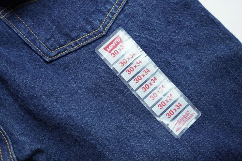 Levis 501 Preshrunk Straight Jeans Herren Gr. W29 W30 L34 S Small Button Fly Vintage - Bild 10 von 11