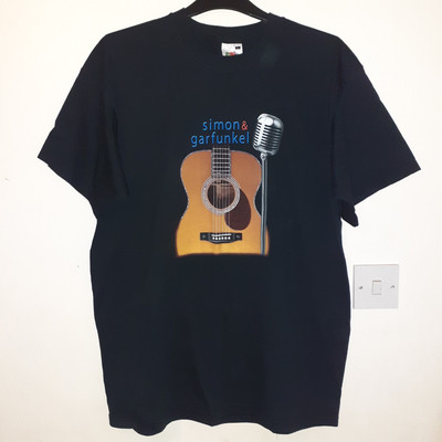 Simon And Garfunkel Large T-Shirt The Concert Tour 2004 Old