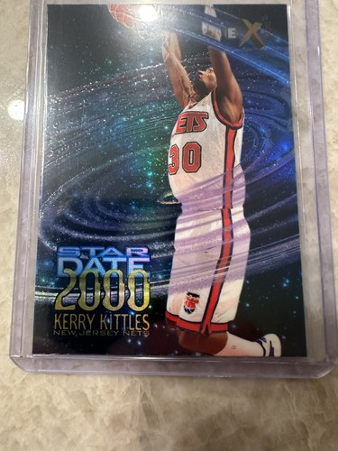 1996 Skybox EX-2000 Kerry Kittles Star Date 2000 #9 New Jesey Nets Insert Rare - Bild 2 von 4