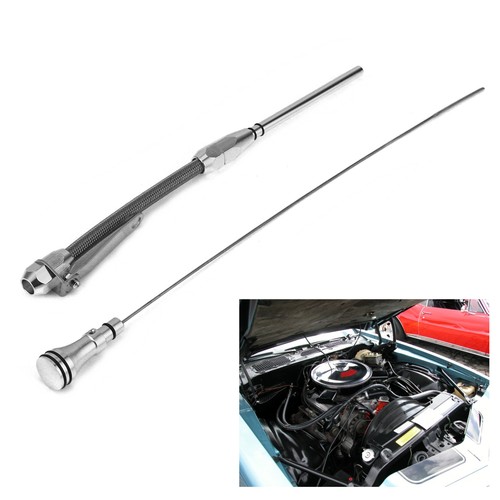 *Stainless Steel Flexible Oil Dipstick For SB Engines 265 283 327 350 383 400 - Picture 8 of 12