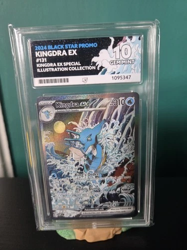 Pokemon Card TCG Kingdra EX Black Star Promo SVP131 Ace 10 GEM MINT