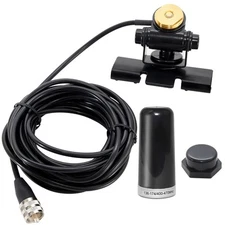 Vehicle Ham Mobile Two Way Radio Antenna Dual Band VHF UHF 136-174MHz 400-470...