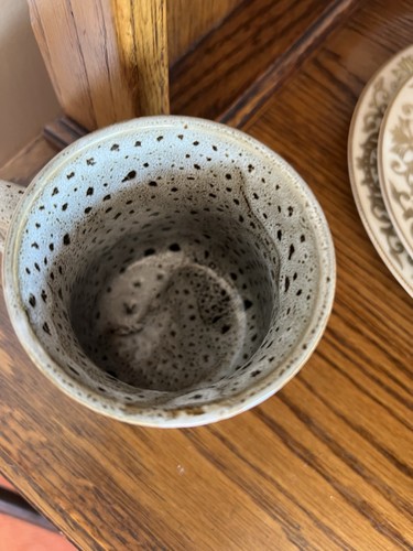 Tazza in gres modello mattoni 8 oz rara - Foto 5 di 14