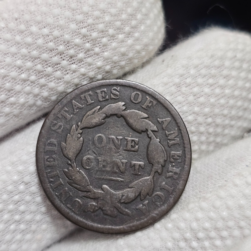 1835 Large Cent N.13 Die State B 1835 Small 8 And Stars - Picture 2 of 10