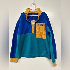 NWT Patagonia Kids' Microdini 1/2-Zip Fleece Pullover Size Large