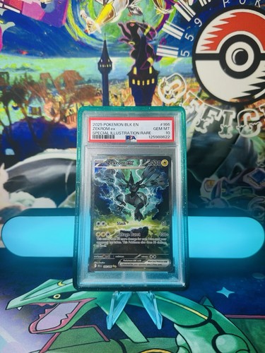 Pokémon TCG Black Bolt Zekrom ex 166/086 Special Illus Rare + Neptun PSA 10💎🔥 - Bild 3 von 7