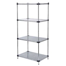 Nexel Shelving Galvanized Steel 72"W X 18"D X 54"H