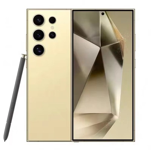 Smart Mobile Cell Phone Global S24 Ultra 7' Big 5G Android 14 GOLD USA