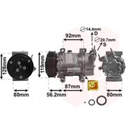 Kompressor Klimaanlage FüR CitroëN Berlingo Kasten 1.4I 1.4