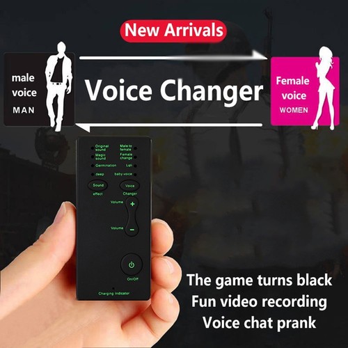 Easily Enhance Communication Portable Voice Changer Offers Seven Sounds - Bild 7 von 12