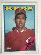 1988 Topps - Bill Landrum #42 (RC)