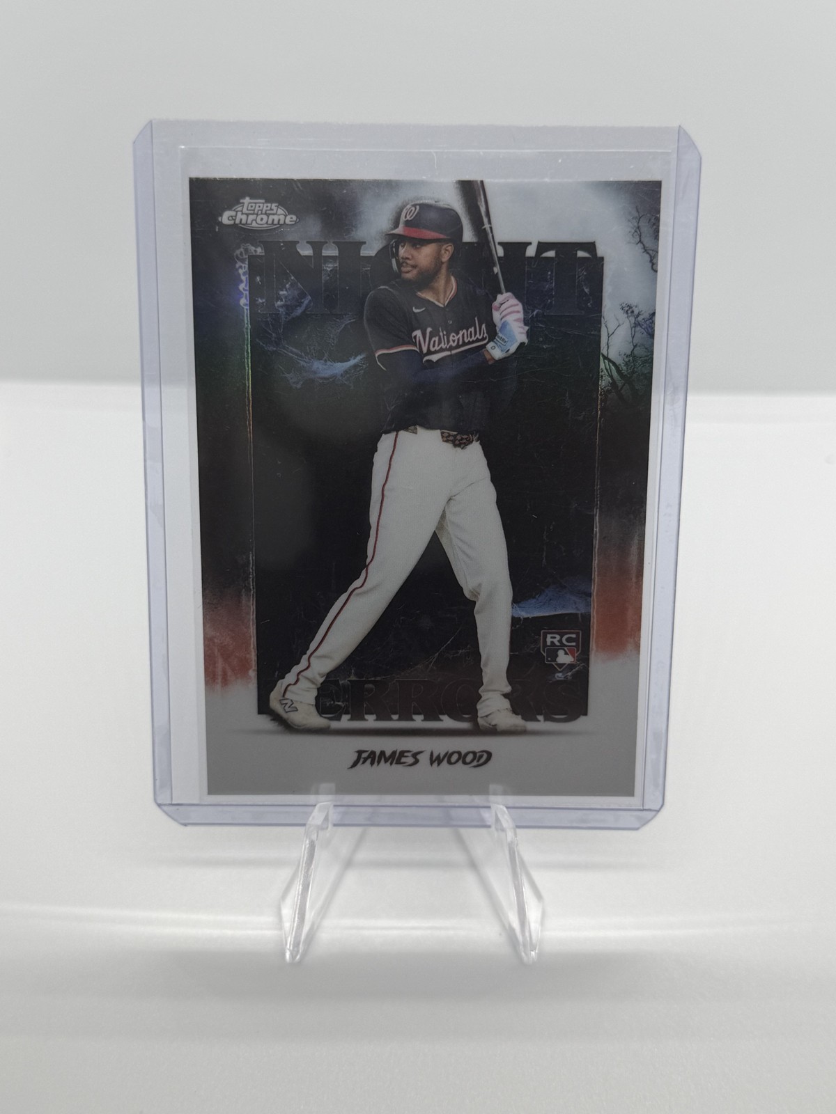James Wood - 2025 Topps Chrome Update Series #NT-25 - Night Terrors (RC)