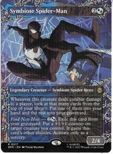 MAGIC THE GATHERING SPIDERMAN - SYMBIOTE SPIDERMAN - RARE UNPLAYED