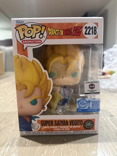 Funko Pop! Dragon Ball Z Vegito Chase Powering Up #2218 PR IN HAND W/ Protector
