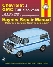 Chevrolet & GMC Full-size Gas Vans (68-96) Haynes Repair Manual