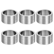 6pcs M14 304 Stainless Steel Spacers, 14mm IDx18mm ODx10mm Length