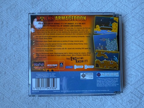 Worms Armageddon Sega Dreamcast - UK PAL VGC - Tracked - Picture 5 of 15