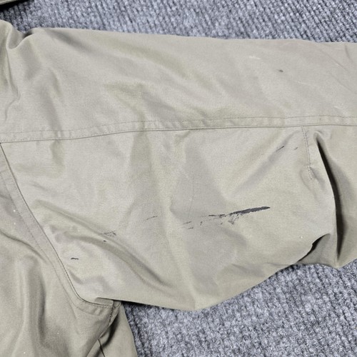 Cabelas Jacket Mens Large Green Gore-Tex Goose Down Parka Hooded Outdoor Coat - Picture 20 of 24