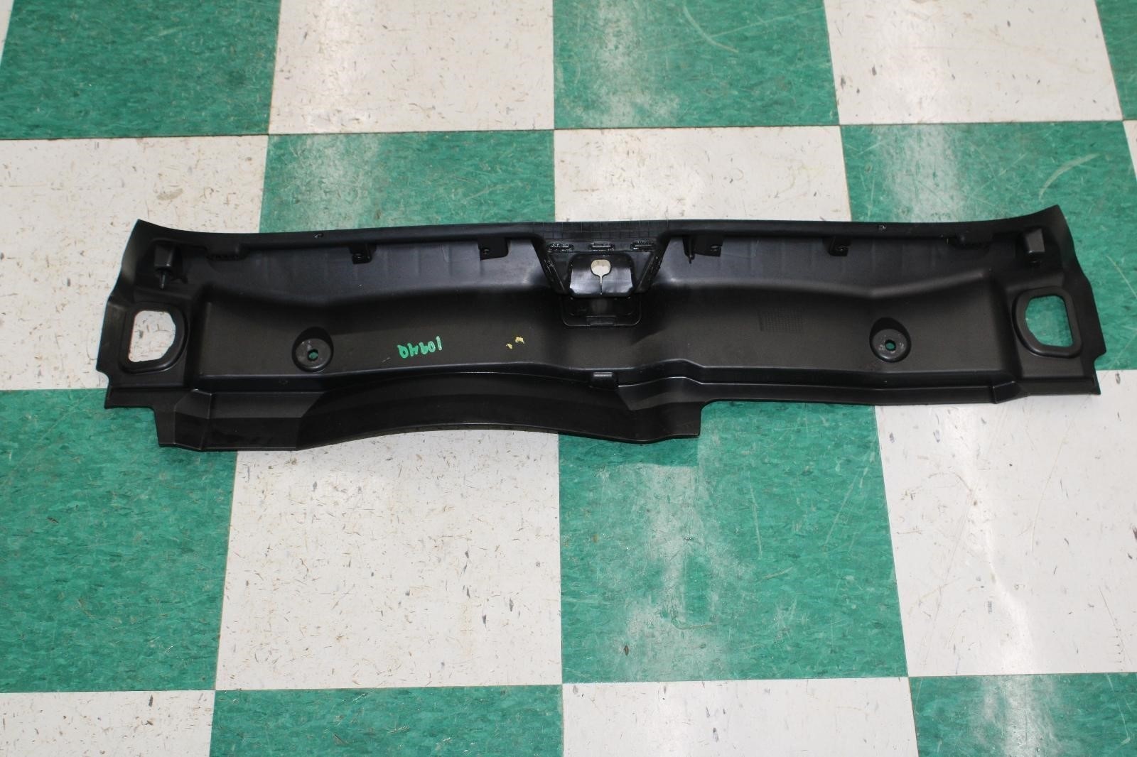 14-17 GHIBLI Black Rear Interior Trunk Latch Trim Scuff Panel OEM Factory Cover
