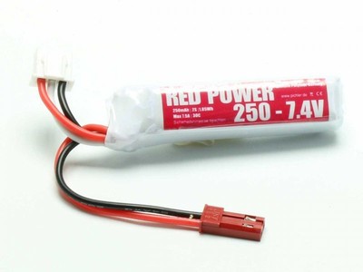 RED POWER LiPo Akku RED POWER XT 250 - 7.4V / 17033