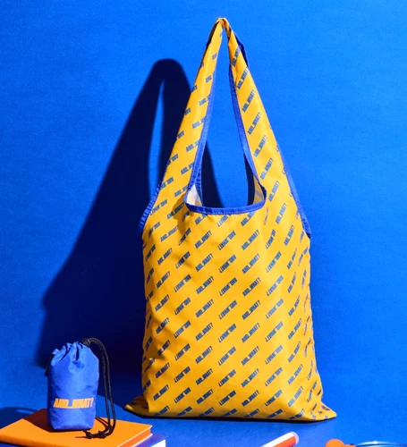 BTS J-HOPE Y QUÉ? BOLSO DE MANO EMBALABLE MD Oficial Exposición Limitado Nuevo KPOP
