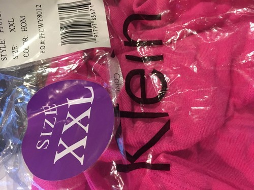 Calvin Klein Performance Cap-Sleeve Strappy-Back T-Shirt, Hot Magenta SIZE XXL - Picture 2 of 2