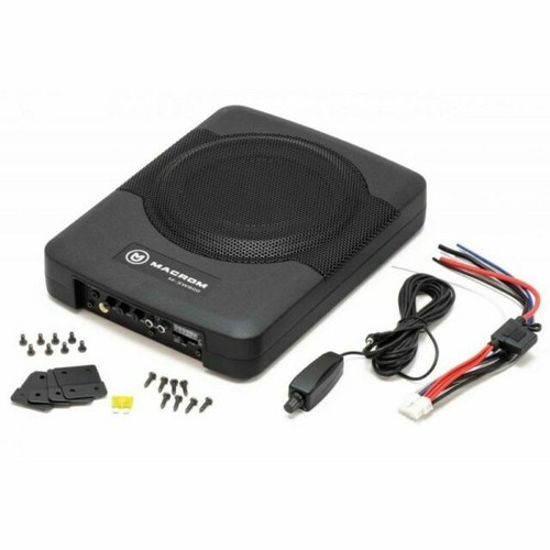 Macrom M-SW800 Subwoofer compatto per auto sub amplificato con telecomando  - Foto 1 di 1