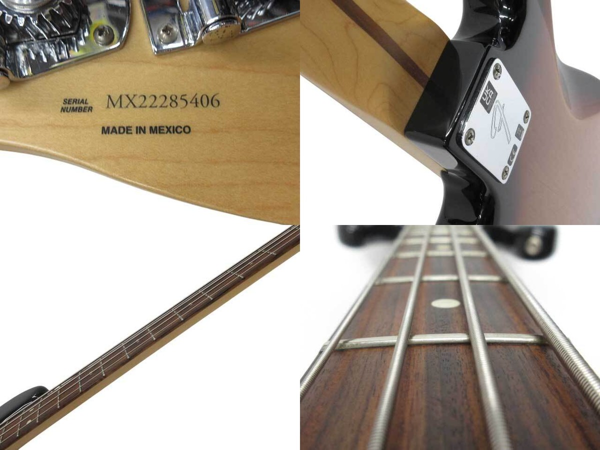 Fender bass Mexico Player Jazz 3-Color Sunburst 2022 Musical