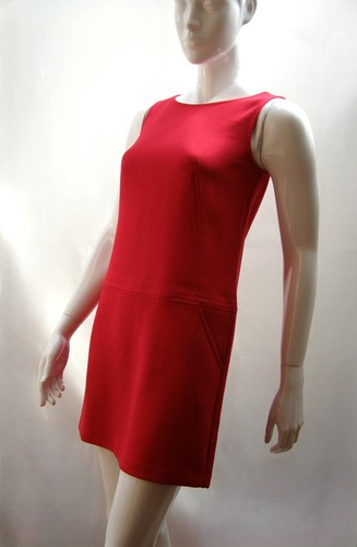 LOFT ANN TAYLOR ROJO CAMBIO/TÚNICA SIN MANGAS PRECIO DE VENTA SUGERIDO POR EL FABRICANTE $79,50 Tallas 32 - 34 pulgadas BUSTO - Imagen 8 de 9