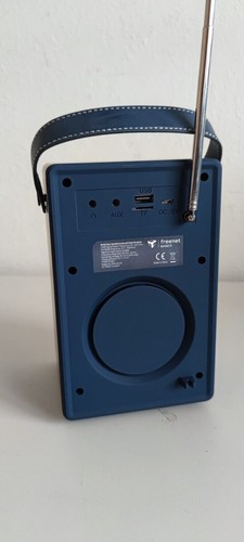 Baustellen Radio Digitalradio & Bluetooth Box DAB UKW AUX µSD Karte Akku Uhrzeit - Bild 4 von 5