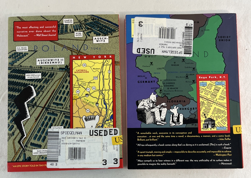 Maus 1 & 2 Book Set A Survivor's Tale Graphic Novel Spiegelman WW2 Holocaust PB - Imagen 5 de 9
