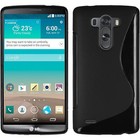 Silicone Case for Lg G3 Black S-Style + 2 Screen Protectors