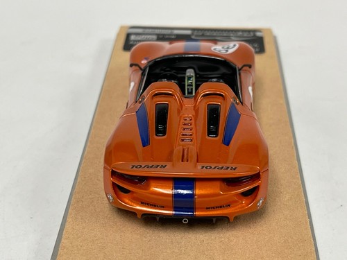 1/43 Tecnomodel Porsche 918 Spyder naranja metálico naranja #39. 01/10 - Imagen 4 de 11