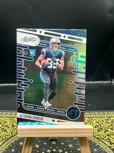 Absolute Football 2024 - Ja'Tavion Sanders RC - Lámina de plata - 177 - Imagen 1 de 2